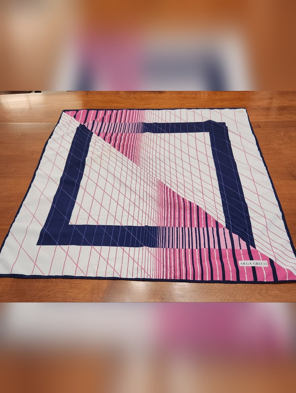 Vintage Womens Olga Greco Scarf